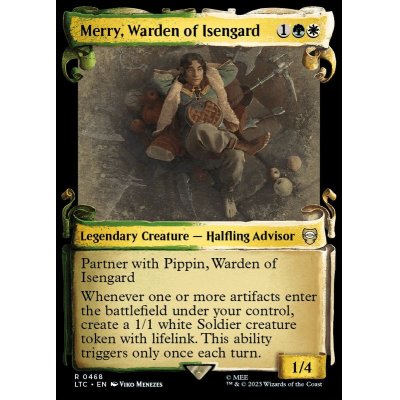 (ショーケース枠)アイゼンガルドの監視人、メリー/Merry, Warden of Isengard《英語》【LTC】