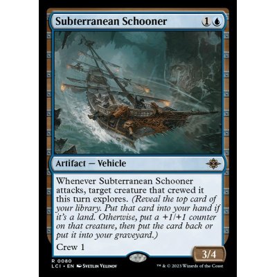 ☆SALE☆(FOIL)地底のスクーナー船/Subterranean Schooner《英語》【LCI】