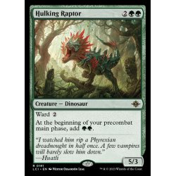 画像1: (FOIL)巨体の猛竜/Hulking Raptor《英語》【LCI】