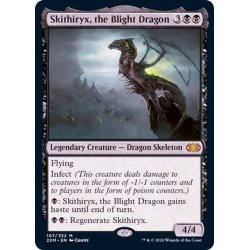 画像1: (FOIL)荒廃のドラゴン、スキジリクス/Skithiryx, the Blight Dragon《英語》【2XM】