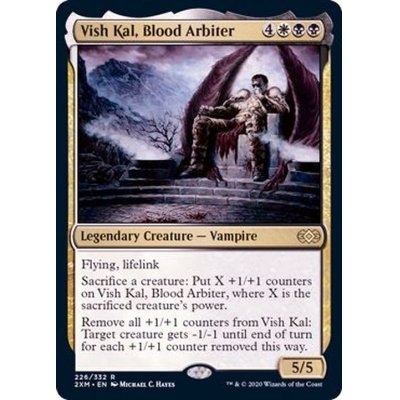 (FOIL)血の調停者、ヴィシュ・カル/Vish Kal, Blood Arbiter《英語》【2XM】