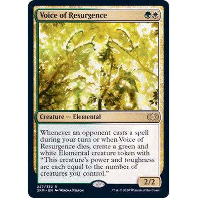 [EX](FOIL)復活の声/Voice of Resurgence《英語》【2XM】