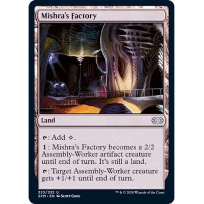 (FOIL)ミシュラの工廠/Mishra's Factory《英語》【2XM】