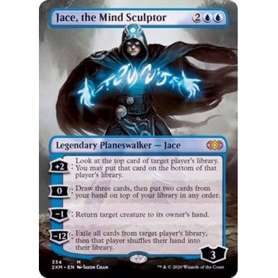 [EX+](フルアート)精神を刻む者、ジェイス/Jace, the Mind Sculptor《英語》【2XM】