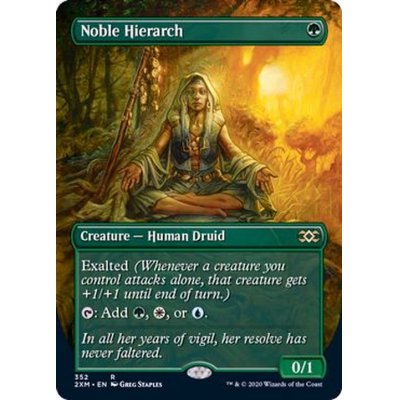 (FOIL)(フルアート)貴族の教主/Noble Hierarch《英語》【2XM】