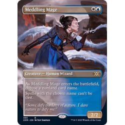 画像1: (FOIL)(フルアート)翻弄する魔道士/Meddling Mage《英語》【2XM】