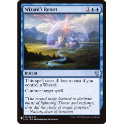 画像1: 魔術師の反駁/Wizard's Retort《英語》【Reprint Cards(The List)】