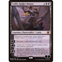 画像1: [EX]蜘蛛の女王、ロルス/Lolth, Spider Queen《英語》【Reprint Cards(The List)】