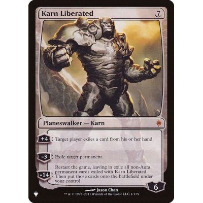 [EX]解放された者、カーン/Karn Liberated《英語》【Reprint Cards(The List)】