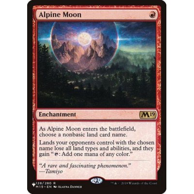 高山の月/Alpine Moon《英語》【Reprint Cards(The List)】