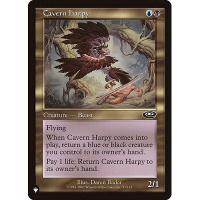 [EX+]洞窟のハーピー/Cavern Harpy《英語》【Reprint Cards(The List)】