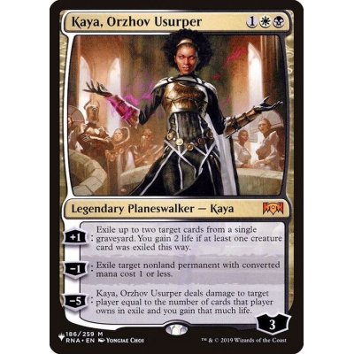 オルゾフの簒奪者、ケイヤ/Kaya, Orzhov Usurper《英語》【Reprint Cards(The List)】