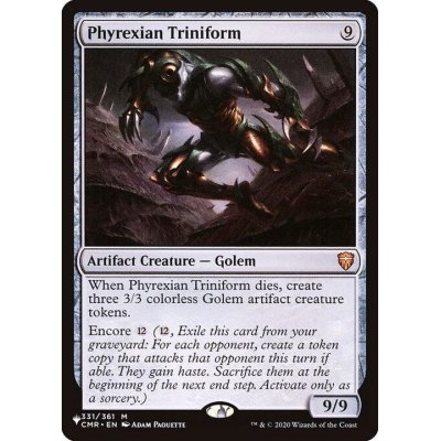 [EX+]ファイレクシアの三重体/Phyrexian Triniform《英語》【Reprint Cards(The List)】