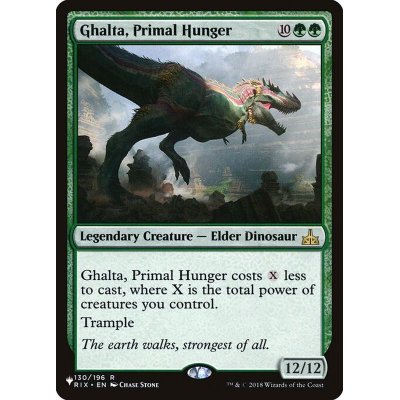 [EX+]原初の飢え、ガルタ/Ghalta, Primal Hunger《英語》【Reprint Cards(The List)】