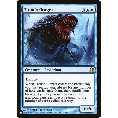 [EX+]海溝喰らい/Trench Gorger《英語》【Reprint Cards(The List)】