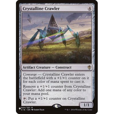 水晶の這行器/Crystalline Crawler《英語》【Reprint Cards(The List)】