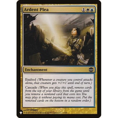 献身的な嘆願/Ardent Plea《英語》【Reprint Cards(The List)】