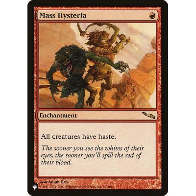 集団恐慌/Mass Hysteria《日本語》【Reprint Cards(The List)】