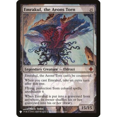 [EX]引き裂かれし永劫、エムラクール/Emrakul, the Aeons Torn《英語》【Reprint Cards(The List)】