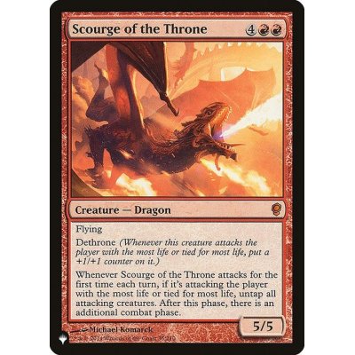 玉座の災い魔/Scourge of the Throne《英語》【Reprint Cards(The List)】