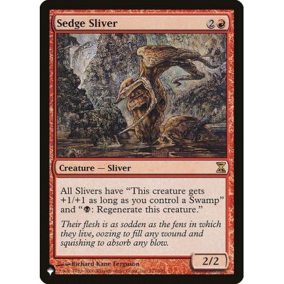 [EX+]菅草スリヴァー/Sedge Sliver《英語》【Reprint Cards(The List)】