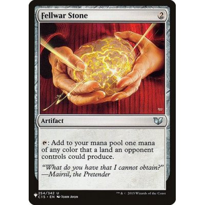 (C15)友なる石/Fellwar Stone《英語》【Reprint Cards(The List)】