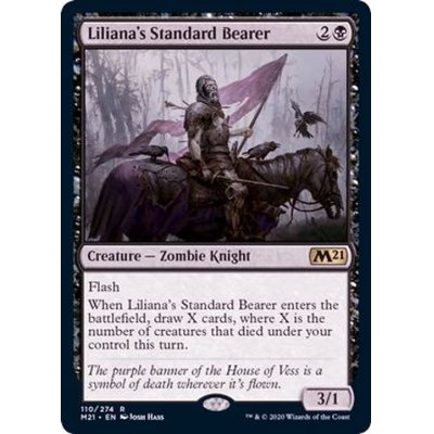 リリアナの軍旗手/Liliana's Standard Bearer《英語》【M21】