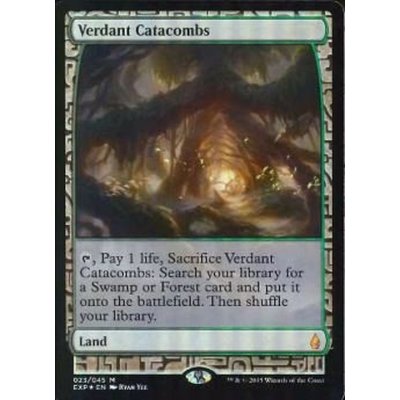 [EX+](FOIL)新緑の地下墓地/Verdant Catacombs《英語》【EXP】