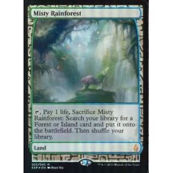 画像1: [EX+](FOIL)霧深い雨林/Misty Rainforest《英語》【EXP】