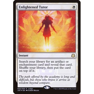 (FOIL)悟りの教示者/Enlightened Tutor《英語》【Judge Promos】