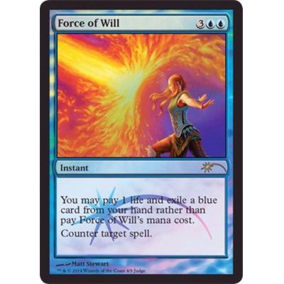 [EX+](FOIL)意志の力/Force of Will《英語》【Judge Promos】