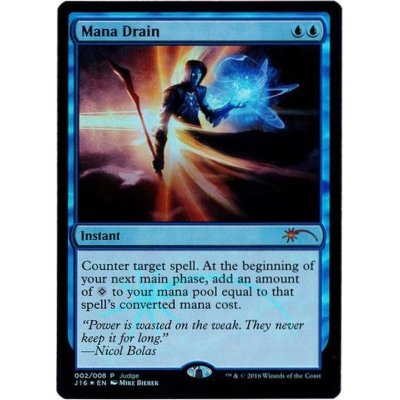 [EX+](FOIL)マナ吸収/Mana Drain《英語》【Judge Promos】