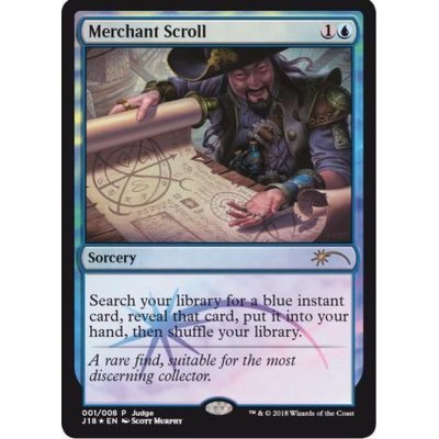 (FOIL)商人の巻物/Merchant Scroll《英語》【Judge Promos】