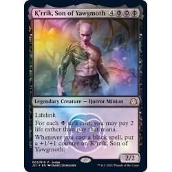 画像1: [EX+](FOIL)ヨーグモスの息子、ケリク/K'rrik, Son of Yawgmoth《英語》【Judge Promos】