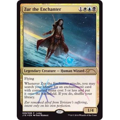 [EX+](FOIL)結界師ズアー/Zur the Enchanter《英語》【Judge Promos】