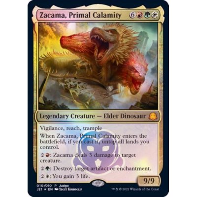 (FOIL)原初の災厄、ザカマ/Zacama, Primal Calamity《英語》【Judge Promos】