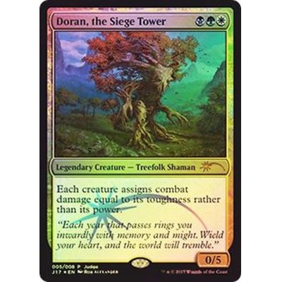 [EX+](FOIL)包囲の搭、ドラン/Doran, the Siege Tower《英語》【Judge Promos】