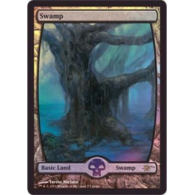 [EX+](FOIL)沼/Swamp《英語》【Judge Promos】