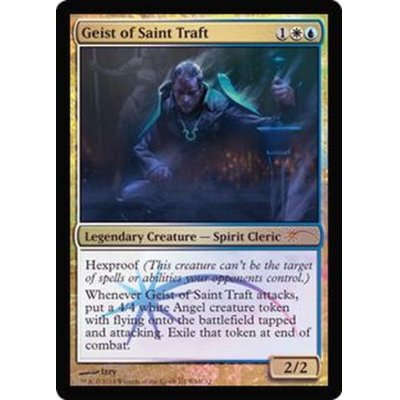 [EX+](FOIL)聖トラフトの霊/Geist of Saint Traft《英語》【WMCQ Promo Cards】