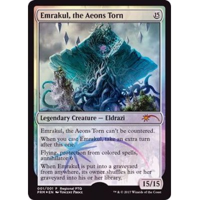 [EX+](FOIL)引き裂かれし永劫、エムラクール/Emrakul, the Aeons Torn《英語》【Pro Tour Promos】