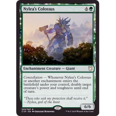 [EX+]ナイレアの巨人/Nylea's Colossus《英語》【Commander 2018】