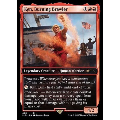 (430)Ken, Burning Brawler《英語》【SLD】