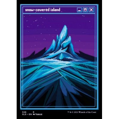 (FOIL)(326)冠雪の島/Snow-Covered Island《英語》【SLD】