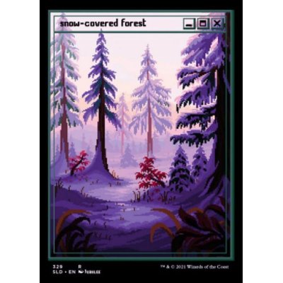 (FOIL)(329)冠雪の森/Snow-Covered Forest《英語》【SLD】