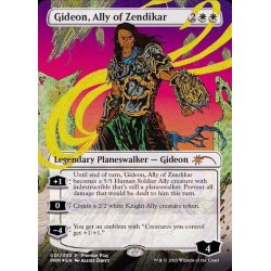 画像1: (FOIL)(Premier Play)ゼンディカーの同盟者、ギデオン/Gideon, Ally of Zendikar《英語》【PRM】