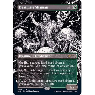 (FOIL)(2012)死儀礼のシャーマン/Deathrite Shaman《英語》【SLC】