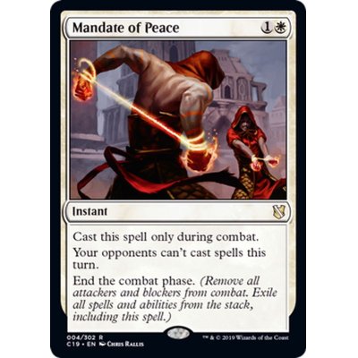 平和の執行/Mandate of Peace《英語》【Commander 2019】