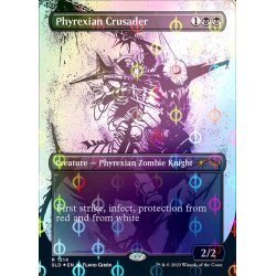 画像1: (ステップアンドコンプリートFOIL)(1214)ファイレクシアの十字軍/Phyrexian Crusader《英語》【SLD】