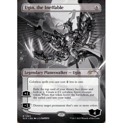 [EX](FOIL)(1243)人知を超えるもの、ウギン/Ugin, the Ineffable《英語》【SLD】