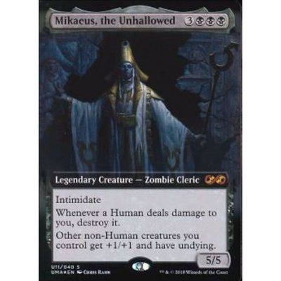 (FOIL)不浄なる者、ミケウス/Mikaeus, the Unhallowed《英語》【UBT】